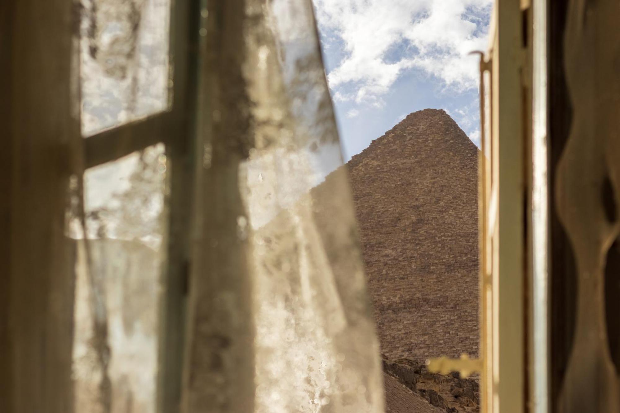 The Grand Pyramids View Hotel Kafret el-Gabal Eksteriør bilde