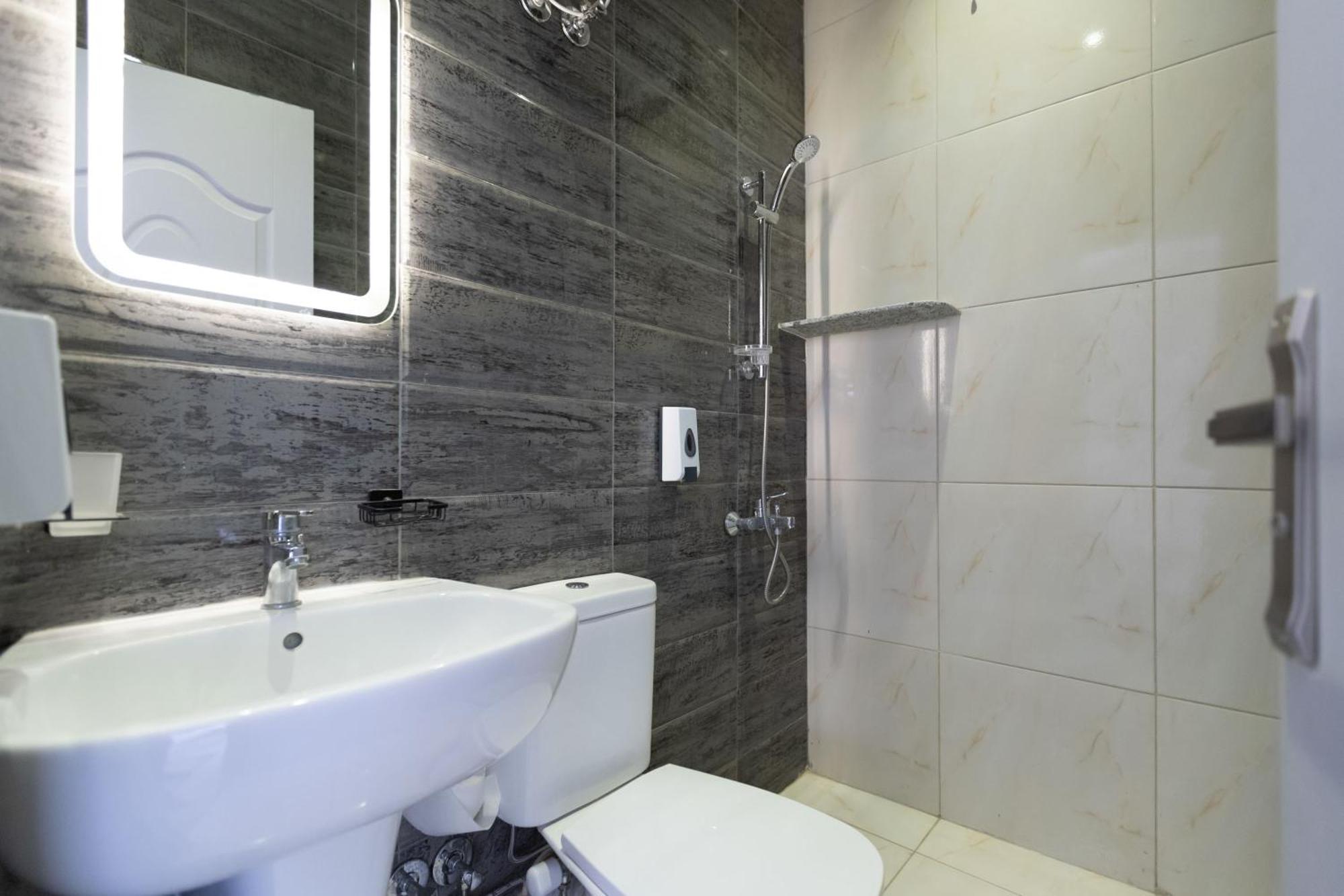 The Grand Pyramids View Hotel Kafret el-Gabal Rom bilde